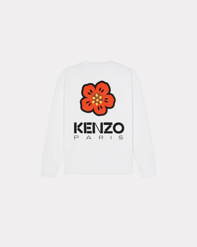 Kenzo Paris Boke Flower White Long Sleeve
