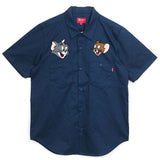 Supreme x Tom & Jerry Navy Work Shirt