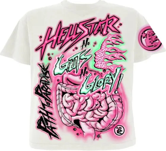 Hell Star Studios No Guts No Glory Short Sleeve Tee Shirt
